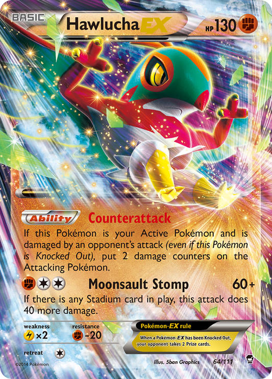 Hawlucha-EX – Furious Fists