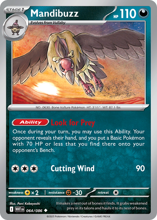 Mandibuzz – White Flare