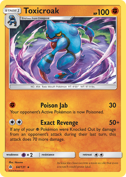 Toxicroak – Forbidden Light