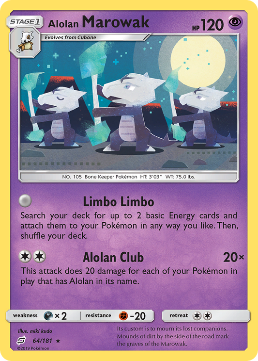 Alolan Marowak – Team Up