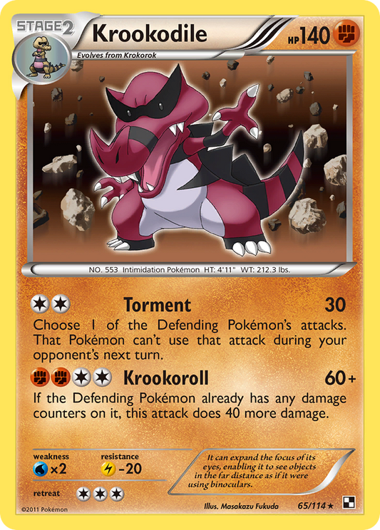 Krookodile – Black & White
