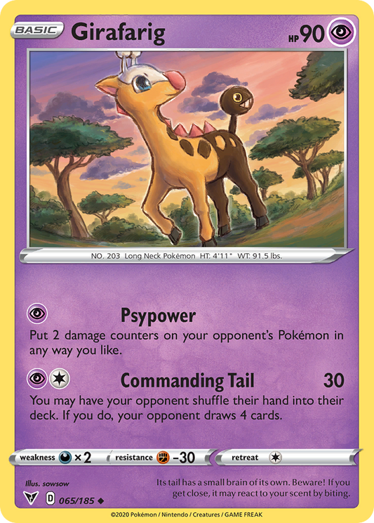 Girafarig – Vivid Voltage