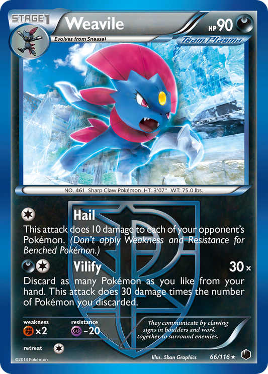 Weavile – Plasma Freeze
