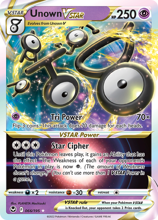 Unown VSTAR – Silver Tempest