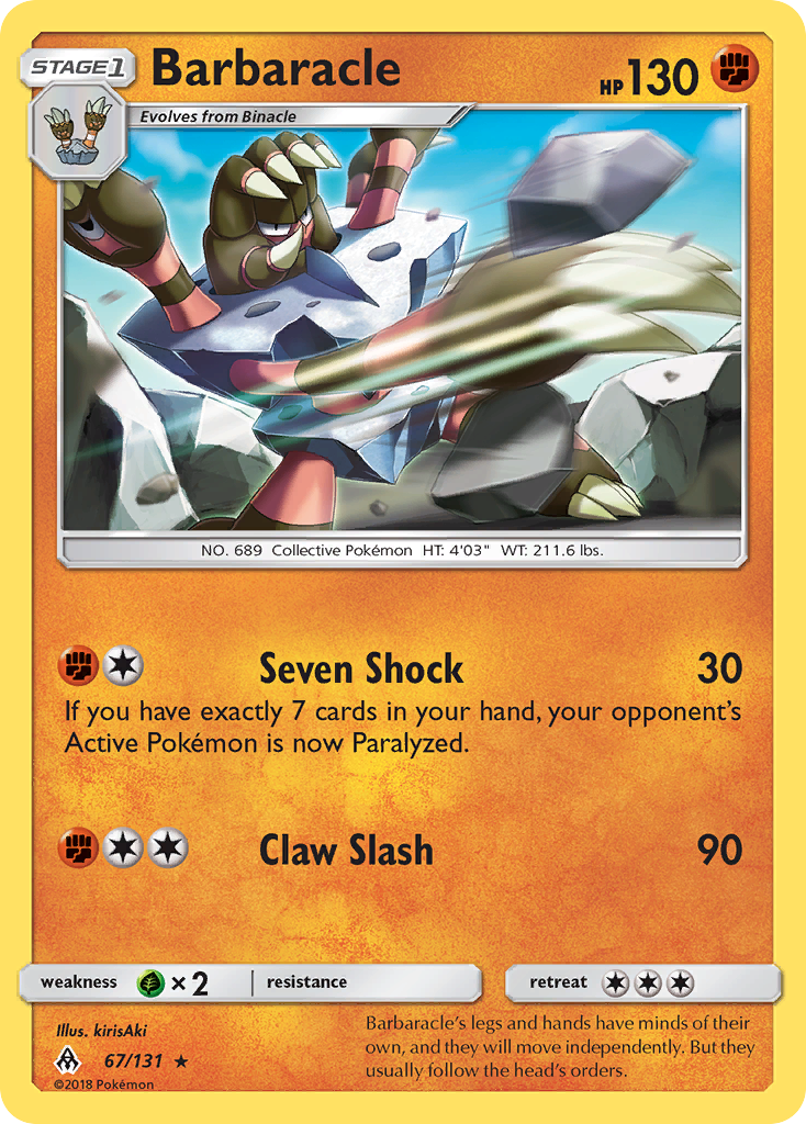 Barbaracle – Forbidden Light