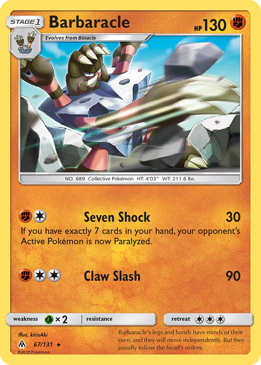 Barbaracle – Forbidden Light