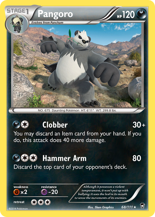 Pangoro – Furious Fists