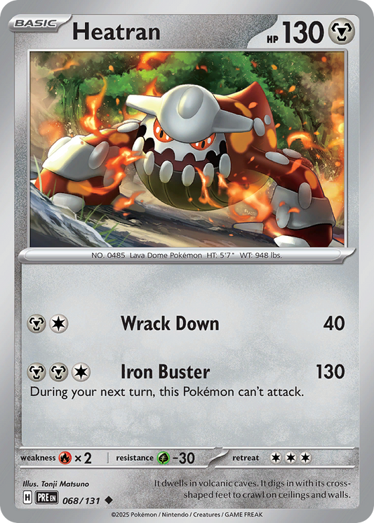 Heatran – Prismatic Evolutions