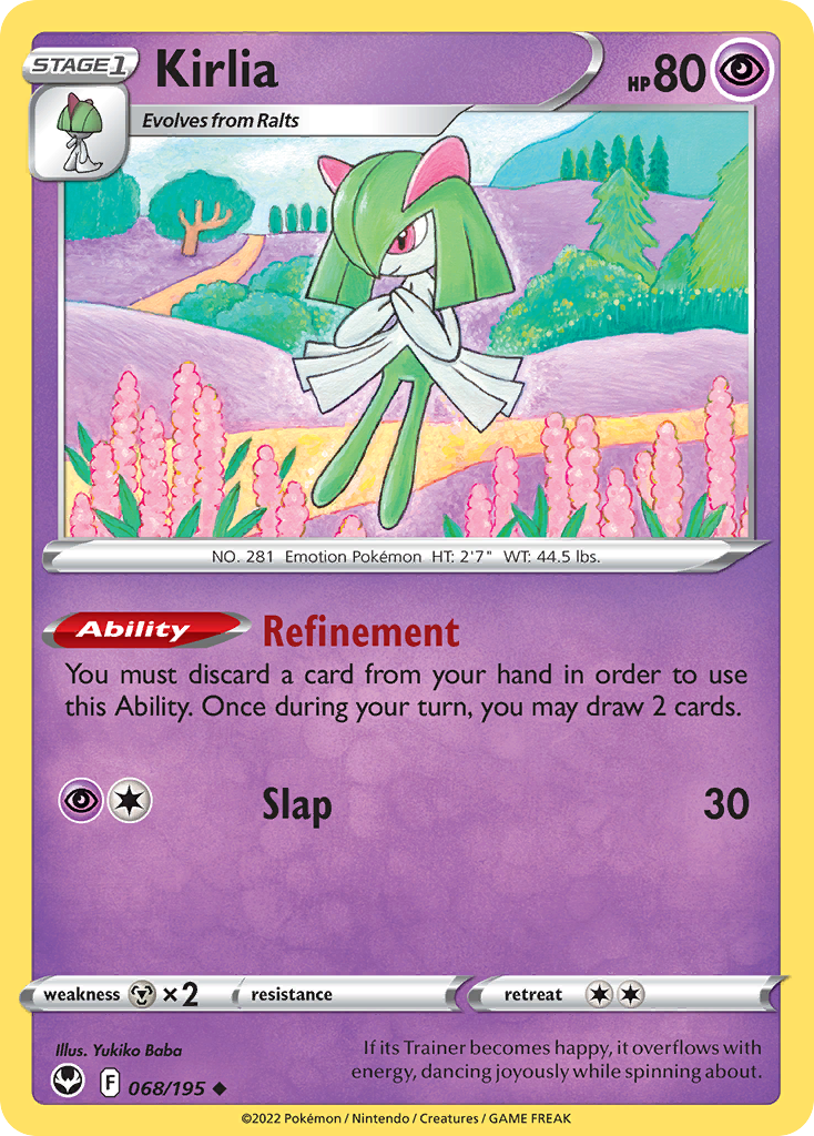 Kirlia – Silver Tempest