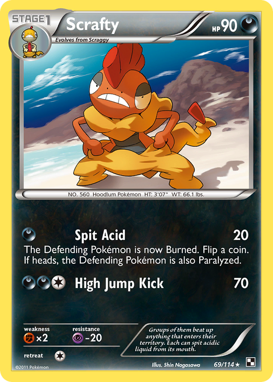 Scrafty – Black & White