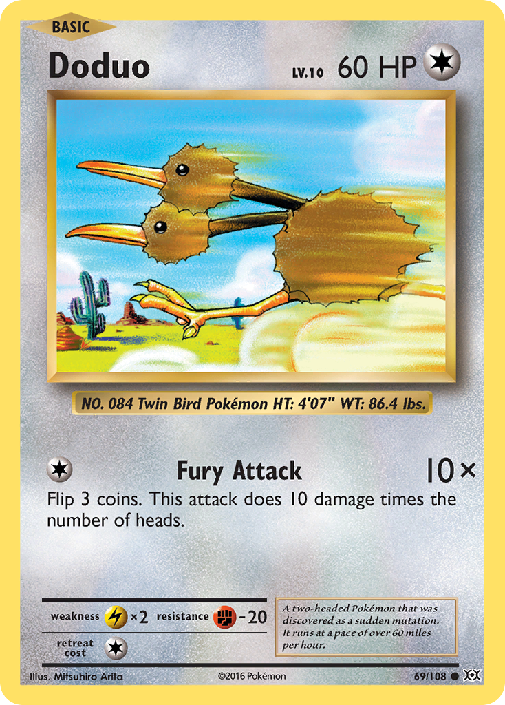 Doduo – Evolutions