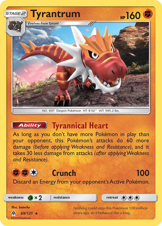 Tyrantrum – Forbidden Light
