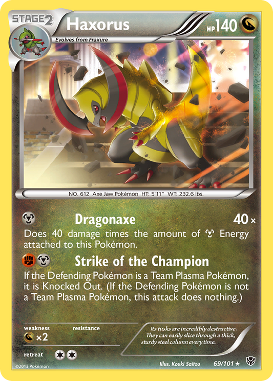 Haxorus – Plasma Blast