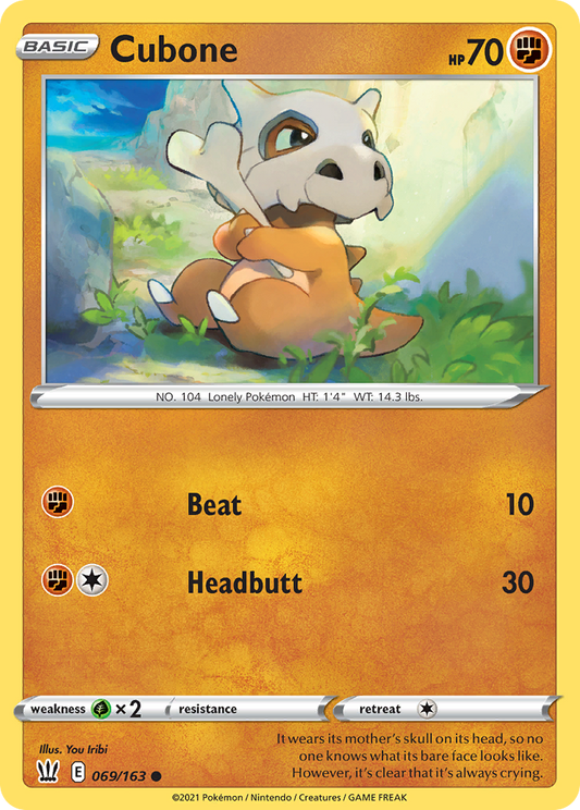 Cubone – Battle Styles