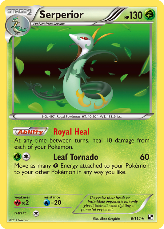 Serperior – Black & White