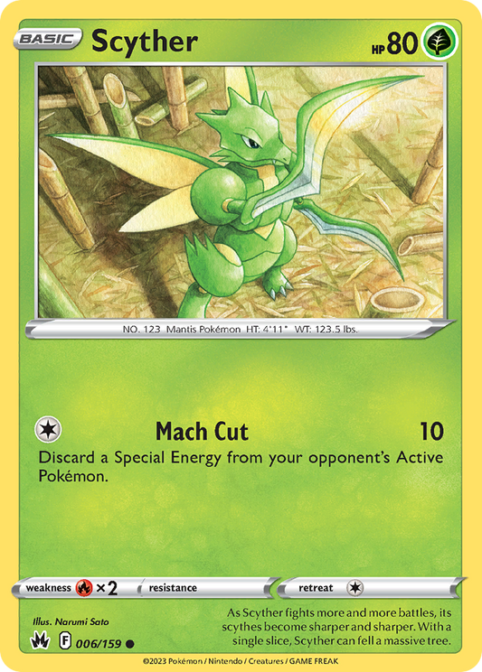 Scyther – Crown Zenith