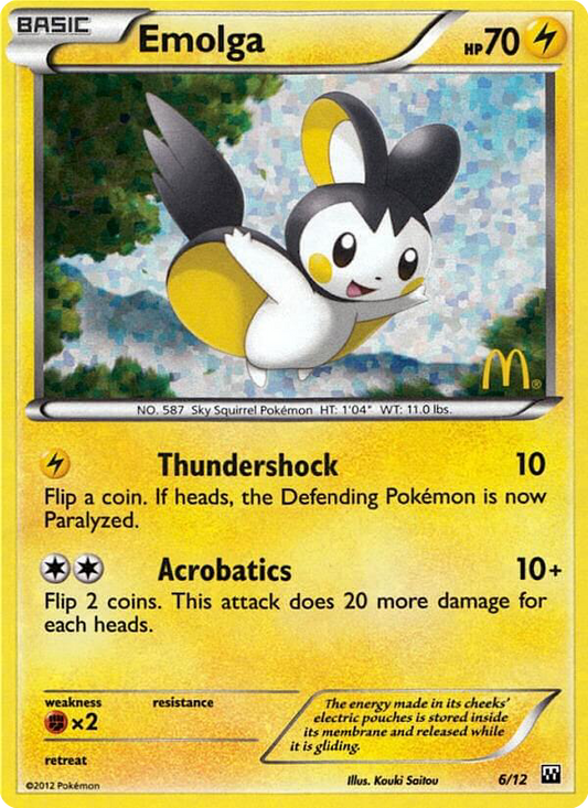 Emolga – McDonald's Collection 2012