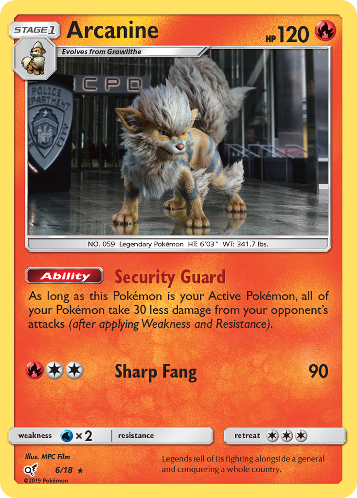 Arcanine – Detective Pikachu