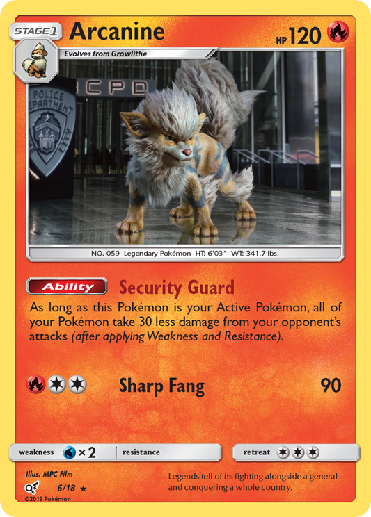 Arcanine – Detective Pikachu