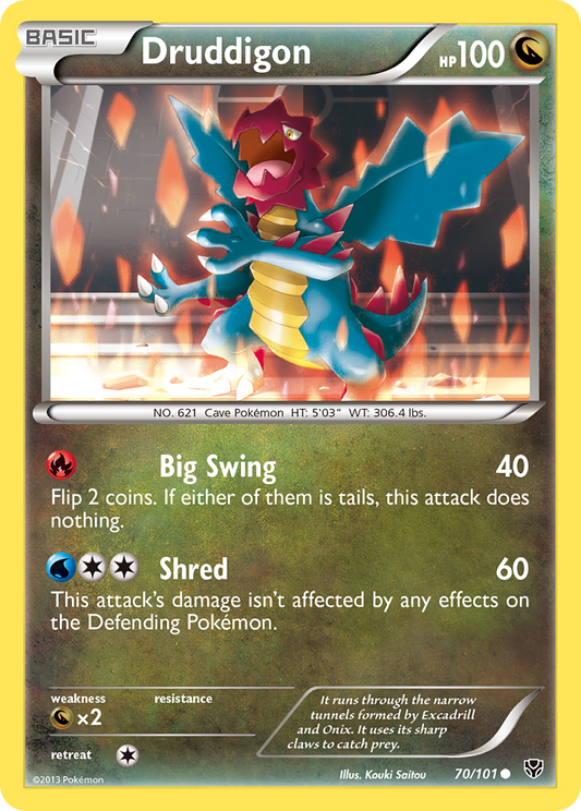 Druddigon – Plasma Blast