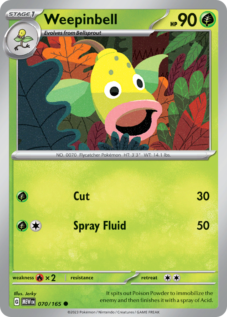 Weepinbell – 151