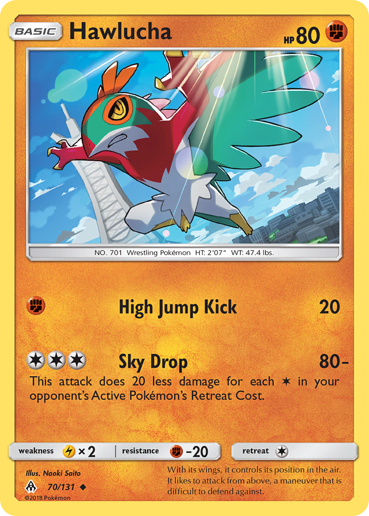 Hawlucha – Forbidden Light