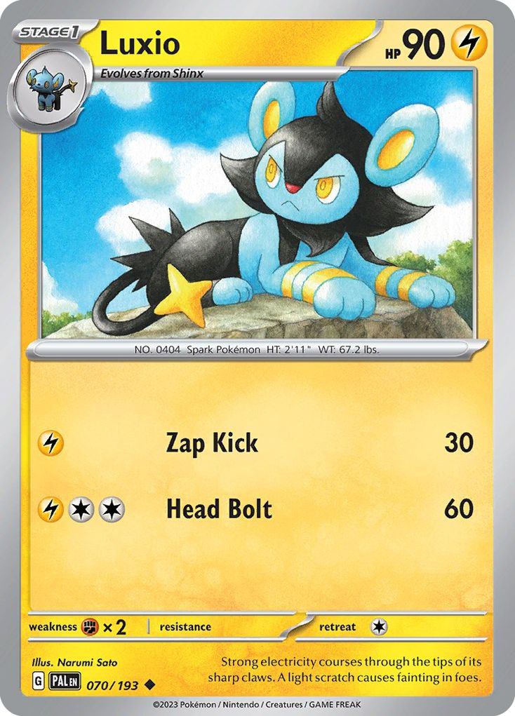 Luxio – Paldea Evolved