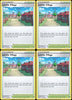 Jubilife Village 148/189 - Pokemon Astral Radiance Trainer Card Lot - x4 - Playset