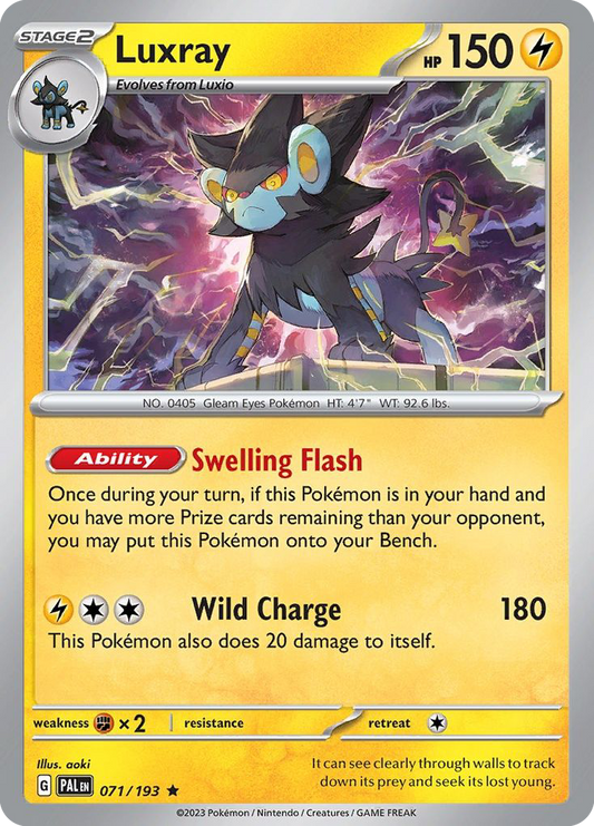Luxray – Paldea Evolved