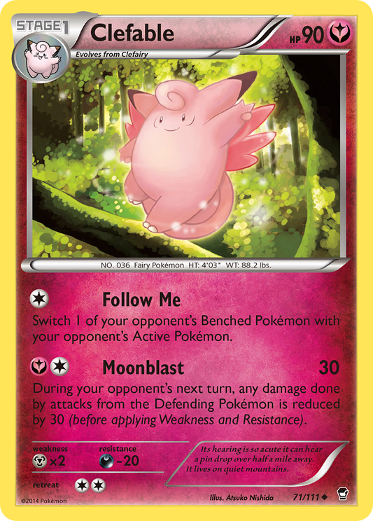 Clefable – Furious Fists
