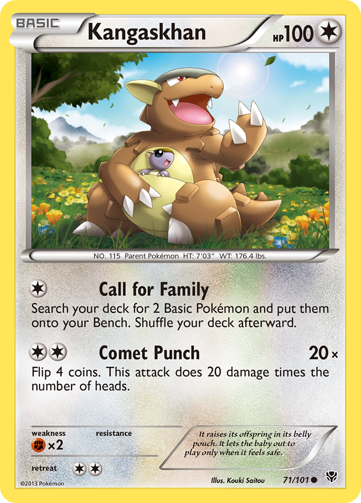 Kangaskhan – Plasma Blast