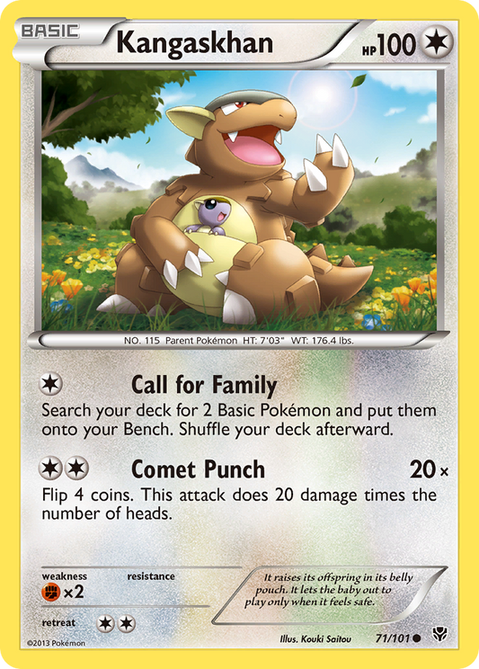 Kangaskhan – Plasma Blast