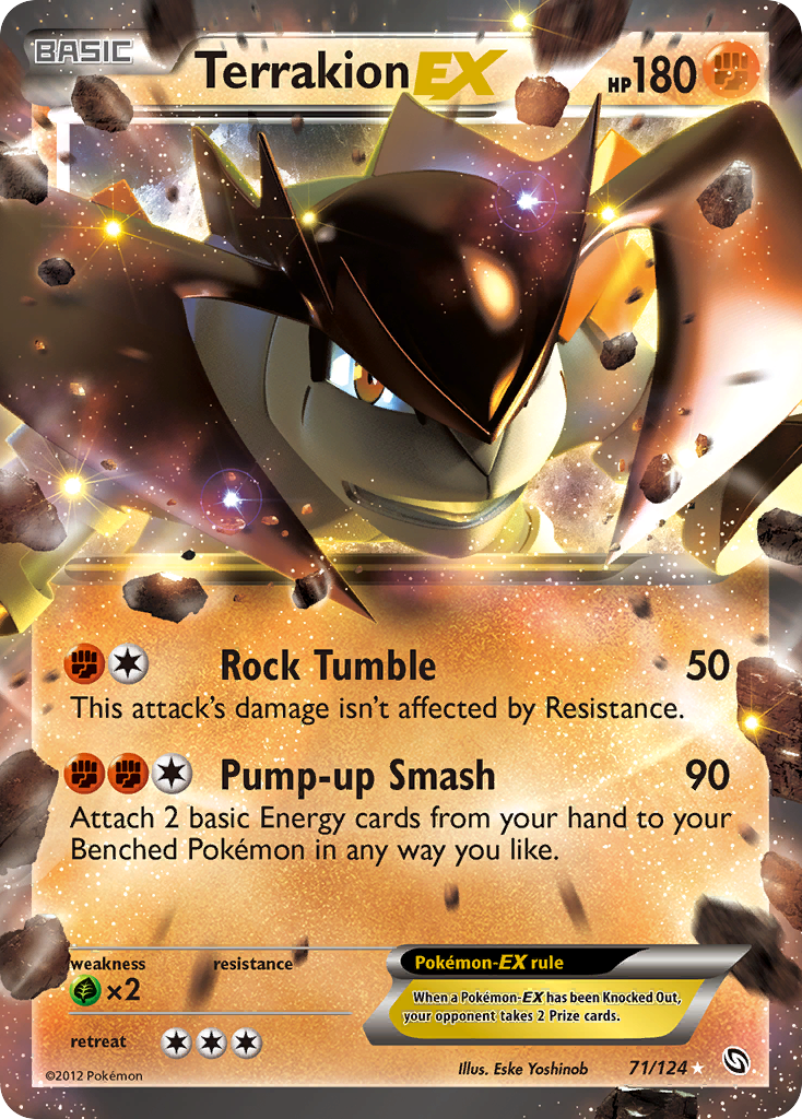 Terrakion-EX – Dragons Exalted