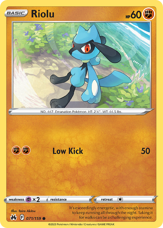 Riolu – Crown Zenith