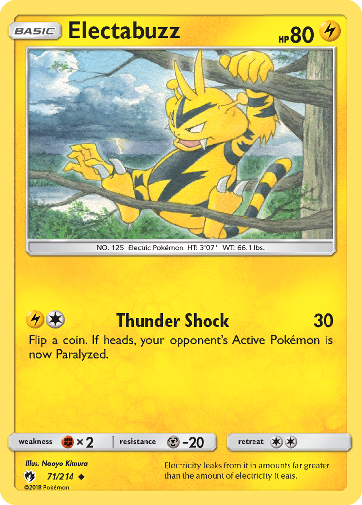Electabuzz – Lost Thunder