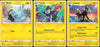 Luxray 051/172 Brilliant Stars - Evolution Pokemon 3 Card Lot - Lightning Type