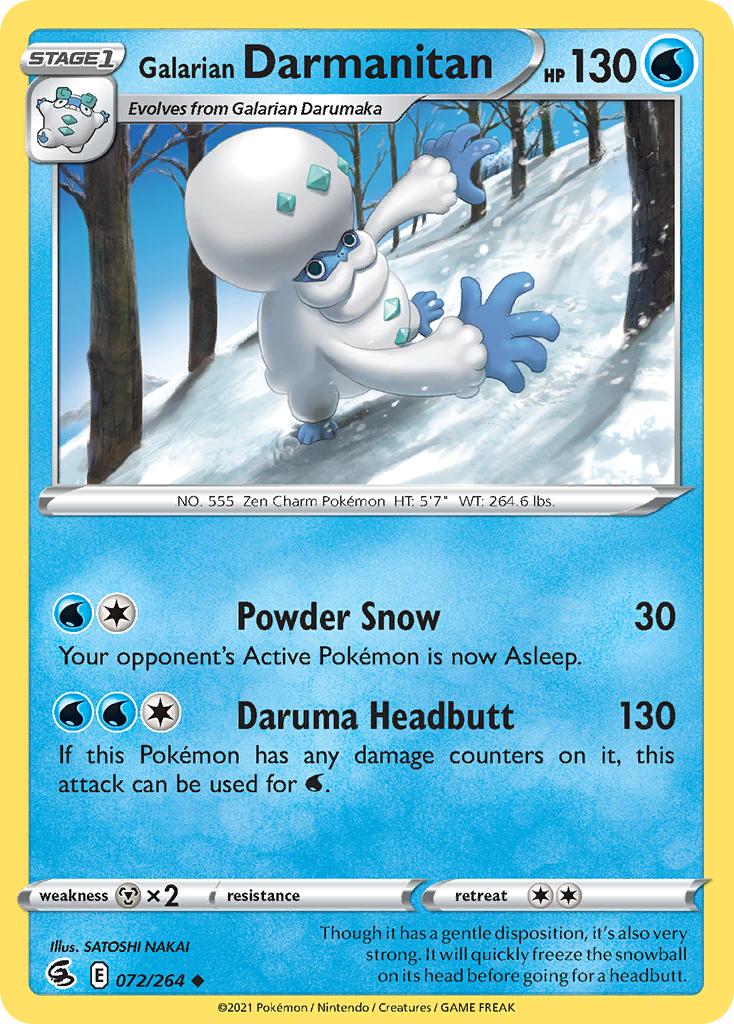 Galarian Darmanitan – Fusion Strike