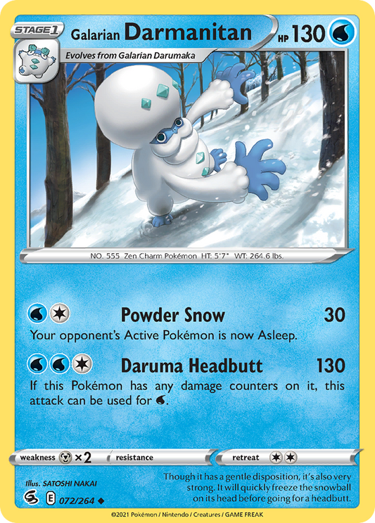 Galarian Darmanitan – Fusion Strike
