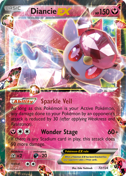 Diancie-EX – Fates Collide