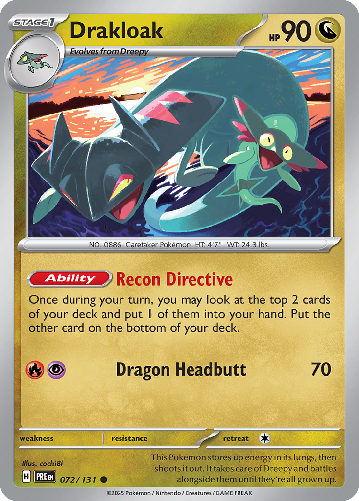 Drakloak – Prismatic Evolutions