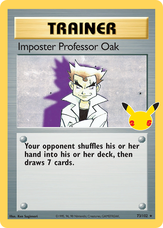 Imposter Professor Oak – Celebrations: Classic Collection