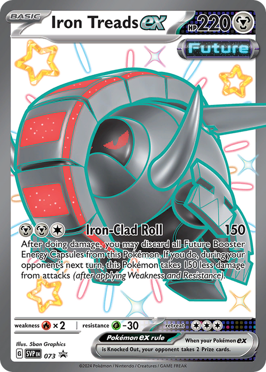 Iron Treads ex – Scarlet & Violet Black Star Promos
