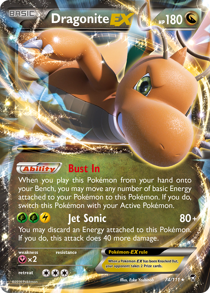 Dragonite-EX – Furious Fists