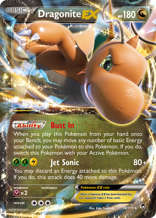 Dragonite-EX – Furious Fists