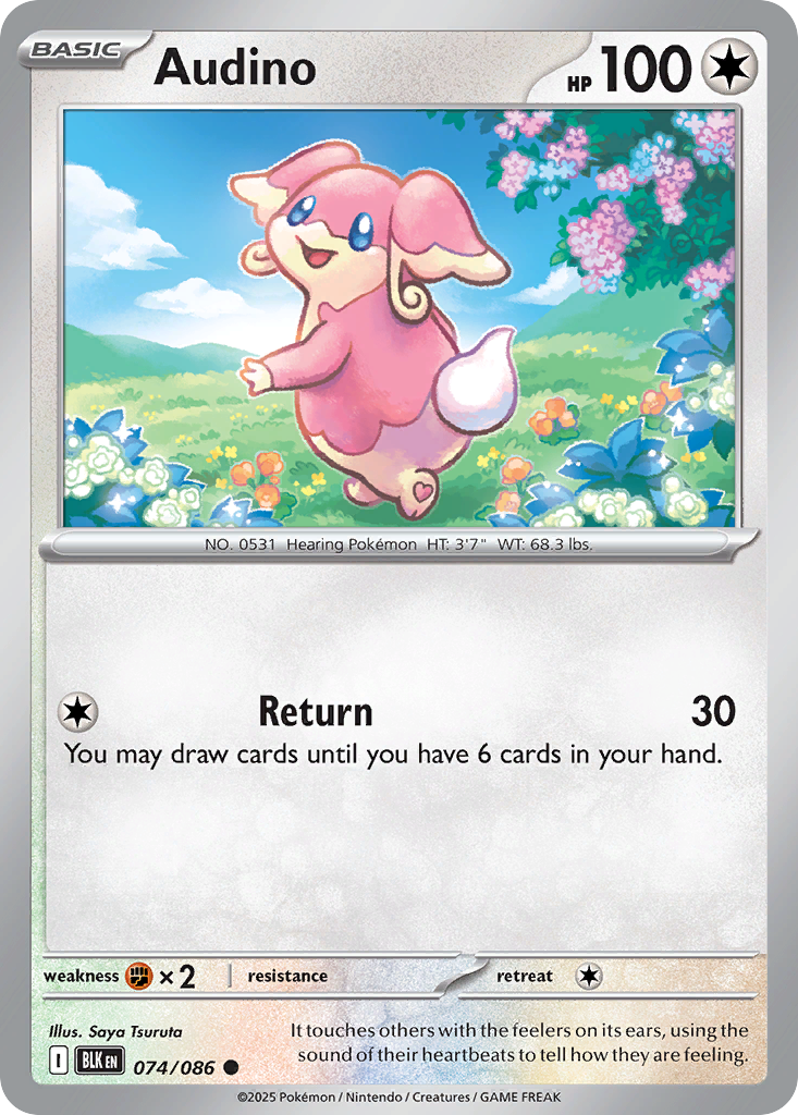 Audino – Black Bolt