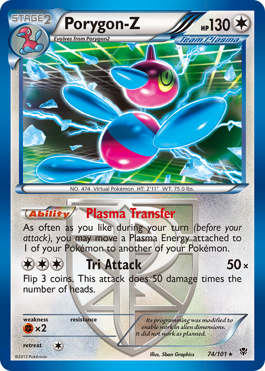 Porygon-Z – Plasma Blast
