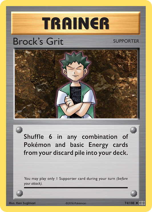 Brock's Grit – Evolutions