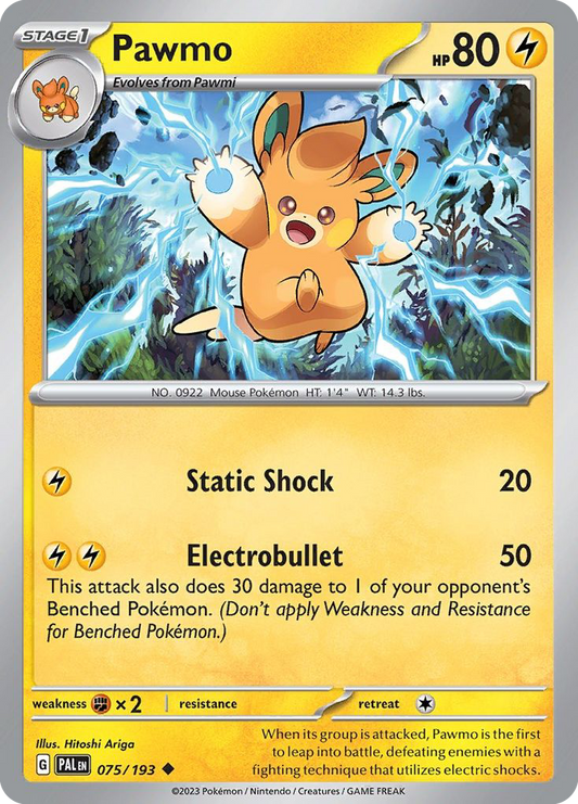 Pawmo – Paldea Evolved