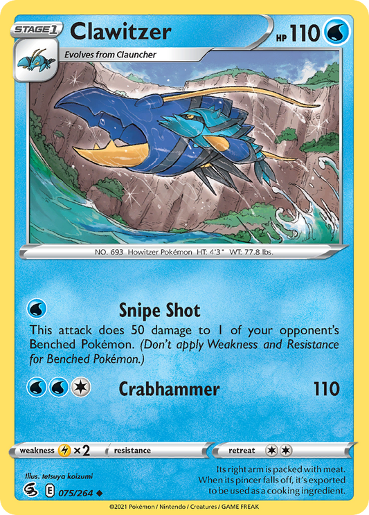 Clawitzer – Fusion Strike