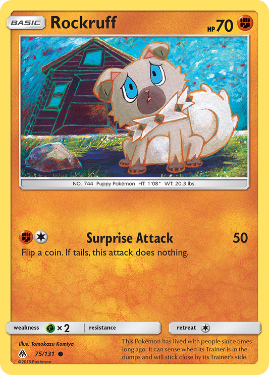 Rockruff – Forbidden Light